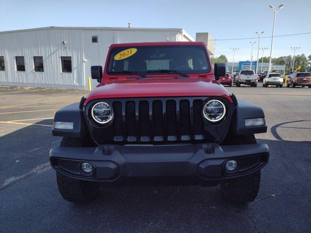 used 2021 Jeep Wrangler Unlimited car, priced at $34,205