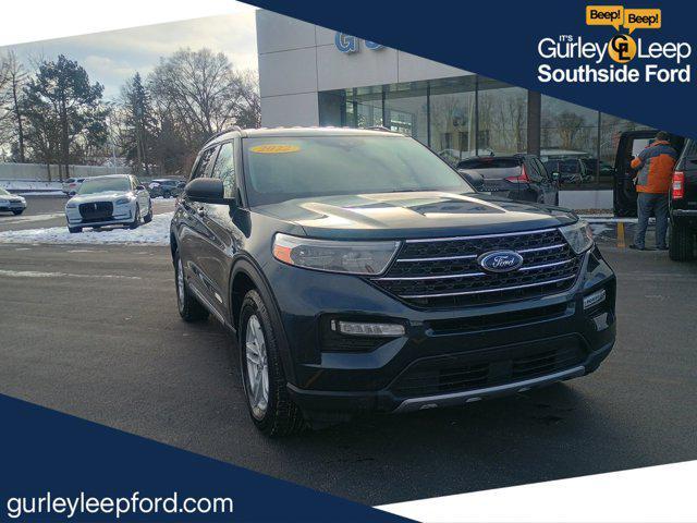 used 2022 Ford Explorer car, priced at $33,021