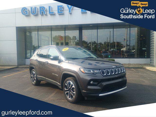 used 2022 Jeep Compass car, priced at $22,595