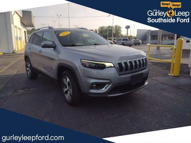 used 2021 Jeep Cherokee car, priced at $25,189
