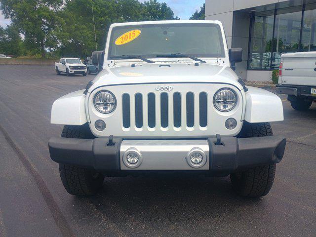 used 2015 Jeep Wrangler Unlimited car, priced at $15,992