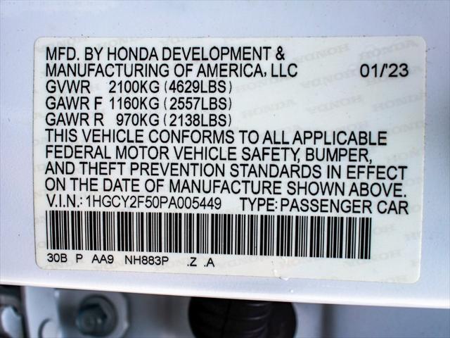 used 2023 Honda Accord car, priced at $27,490