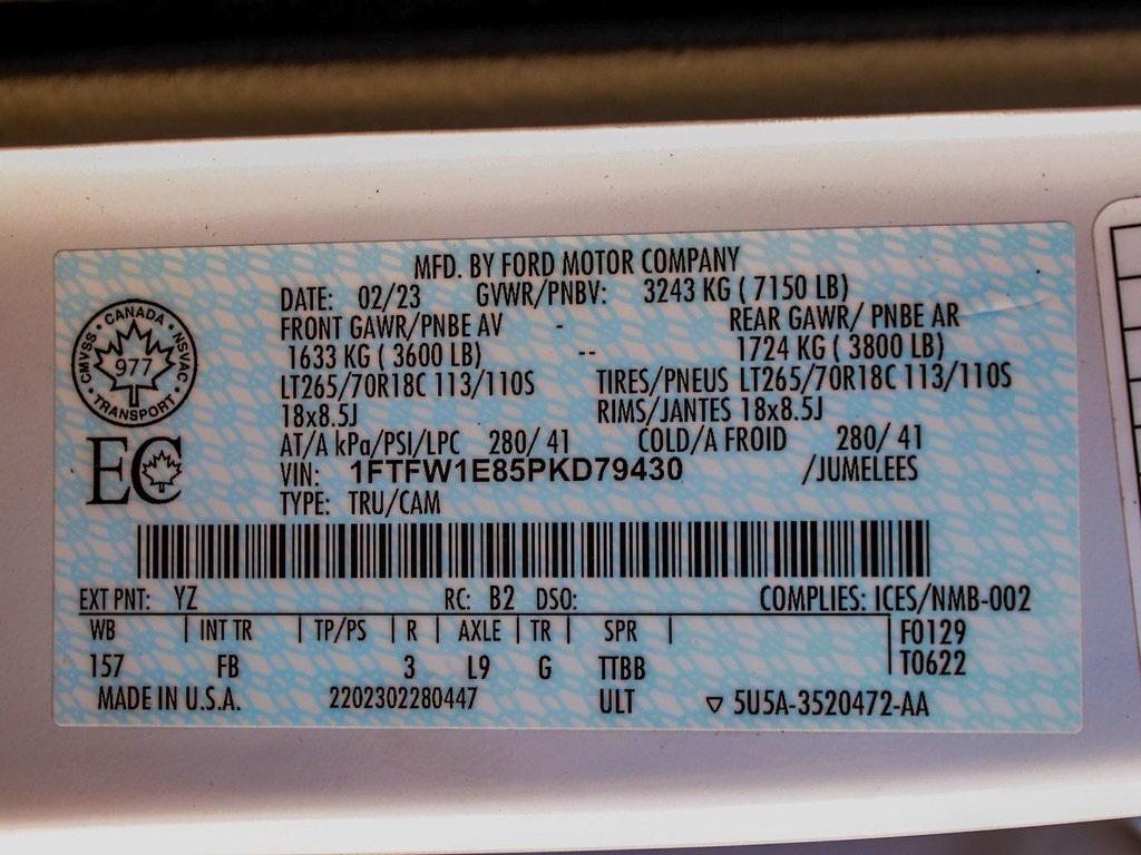 used 2023 Ford F-150 car, priced at $34,450