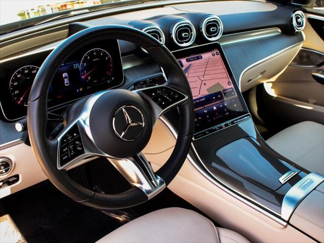 used 2023 Mercedes-Benz C-Class car, priced at $35,990