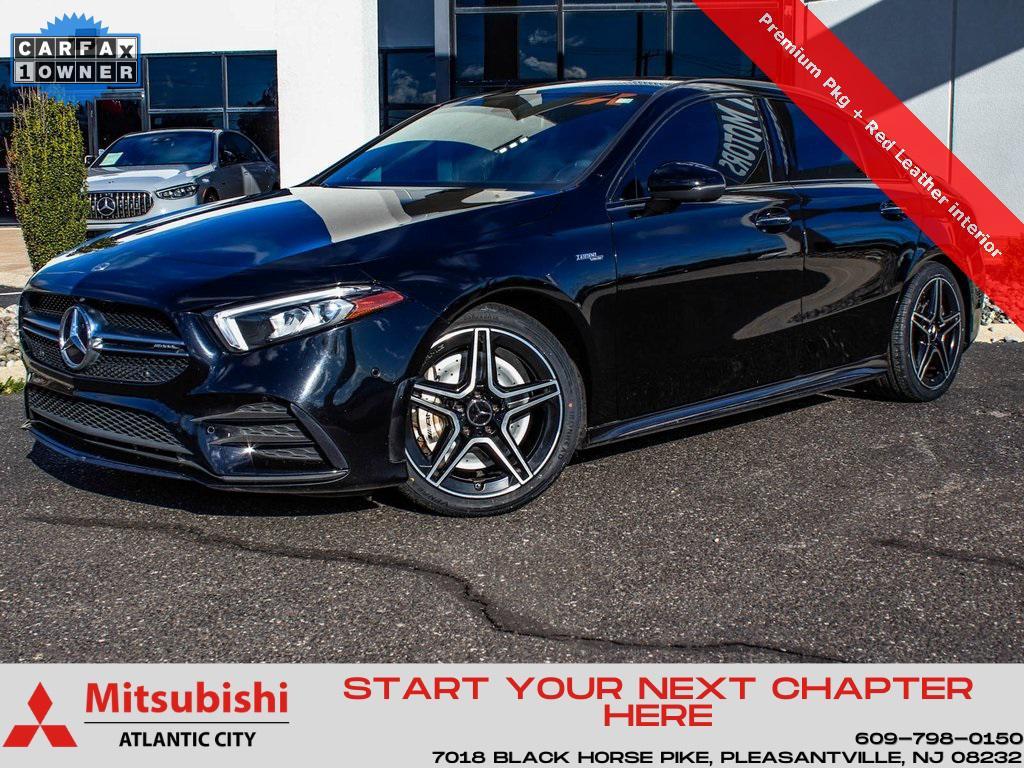 used 2021 Mercedes-Benz AMG A 35 car, priced at $30,740