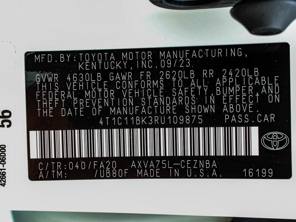 used 2024 Toyota Camry car, priced at $25,890