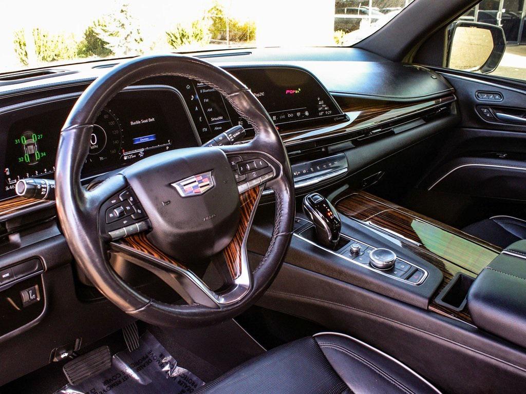 used 2021 Cadillac Escalade ESV car, priced at $57,450