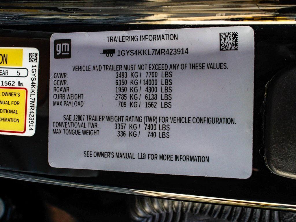 used 2021 Cadillac Escalade ESV car, priced at $57,450