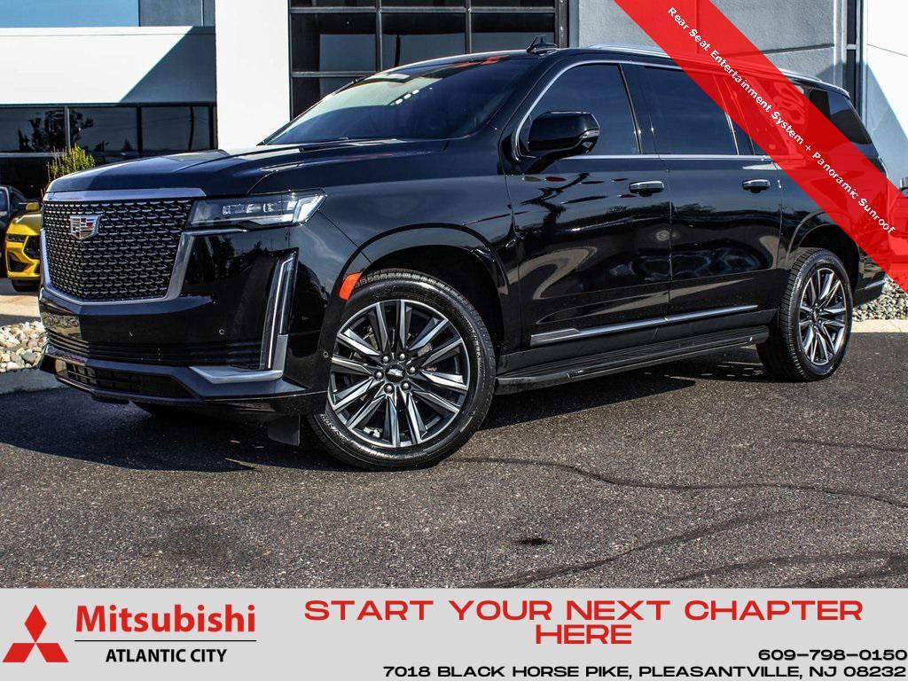 used 2021 Cadillac Escalade ESV car, priced at $57,450