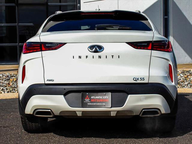 used 2022 INFINITI QX55 car, priced at $28,990