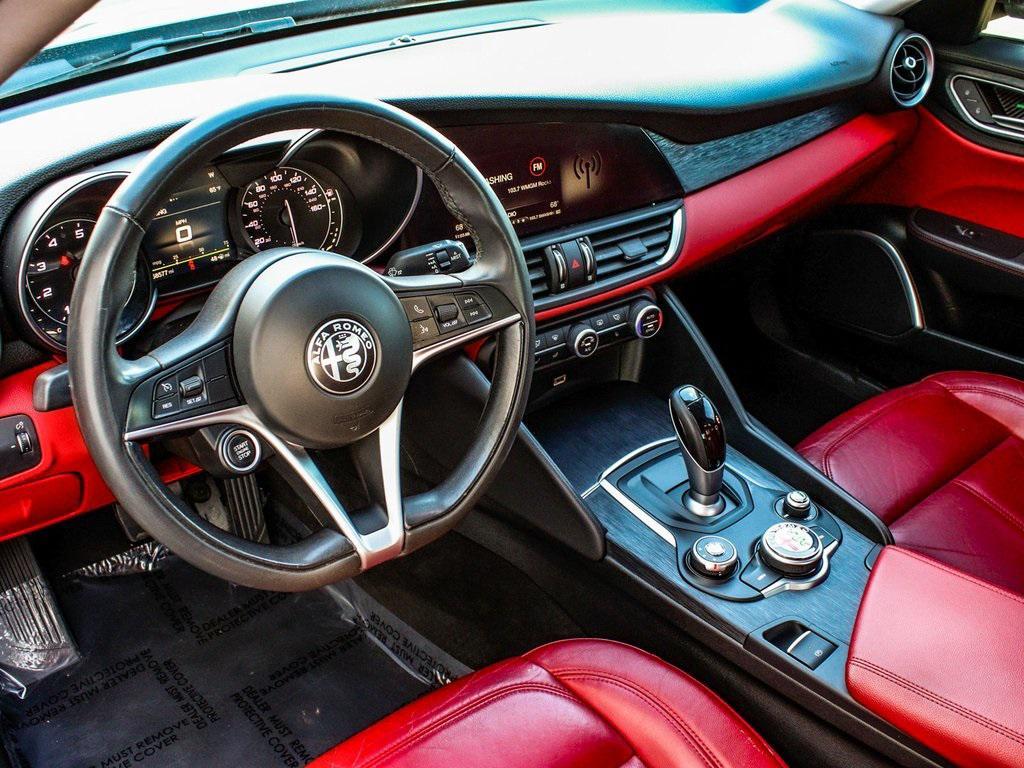 used 2018 Alfa Romeo Giulia car, priced at $15,450