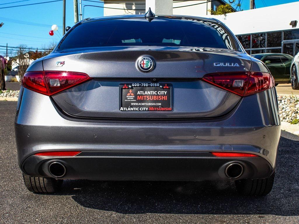 used 2018 Alfa Romeo Giulia car, priced at $15,450