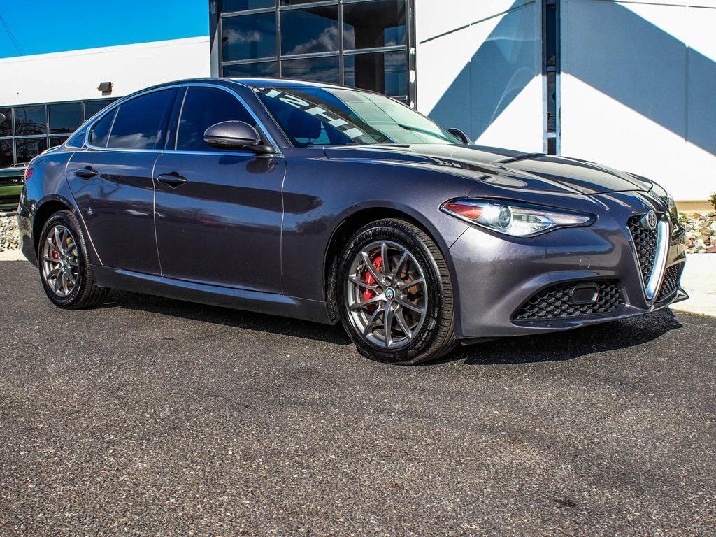 used 2018 Alfa Romeo Giulia car, priced at $15,450