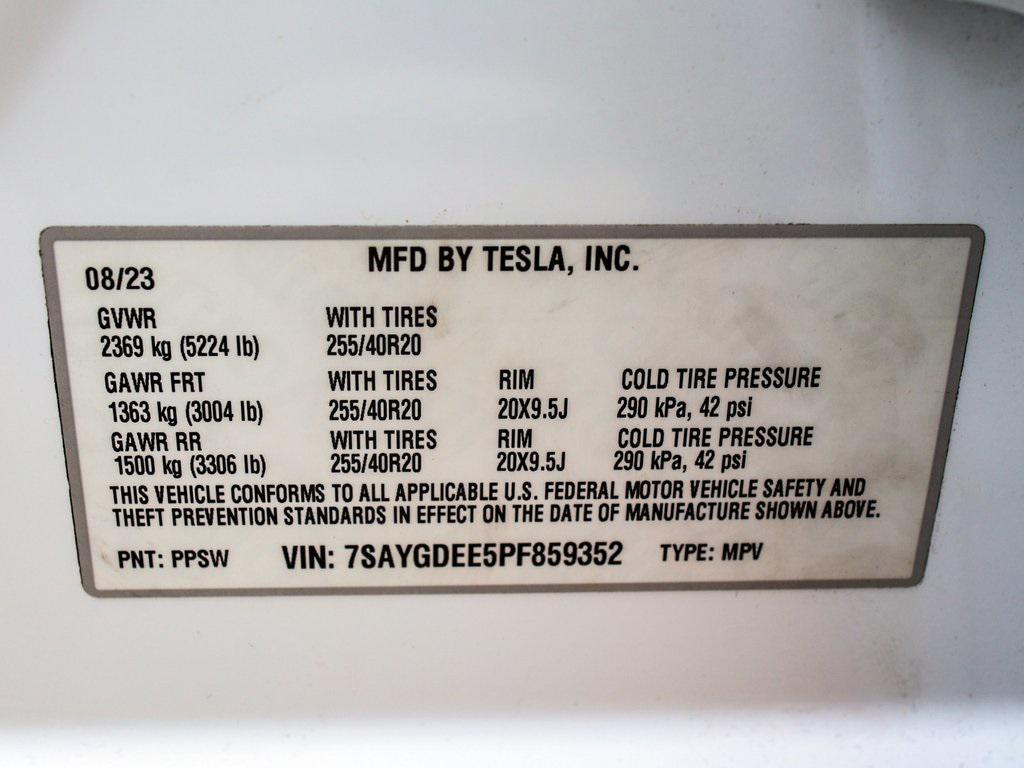 used 2023 Tesla Model Y car, priced at $28,240