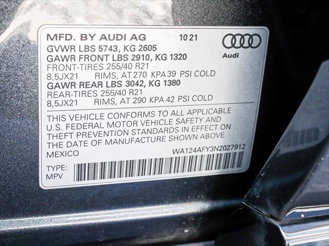 used 2022 Audi SQ5 car, priced at $37,990