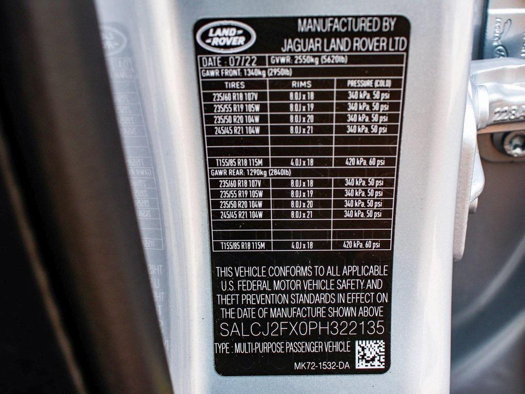 used 2023 Land Rover Discovery Sport car, priced at $28,450