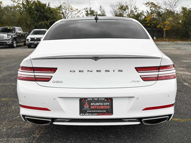 used 2021 Genesis G80 car, priced at $32,990