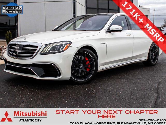 used 2020 Mercedes-Benz AMG S 63 car, priced at $62,490