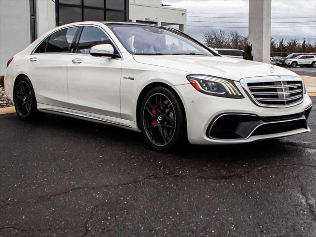 used 2020 Mercedes-Benz AMG S 63 car, priced at $63,990