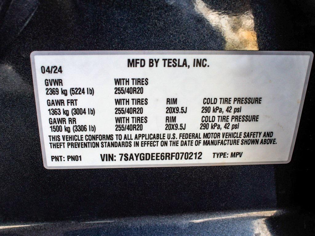 used 2024 Tesla Model Y car, priced at $32,990