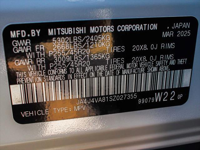 new 2025 Mitsubishi Outlander car, priced at $38,625