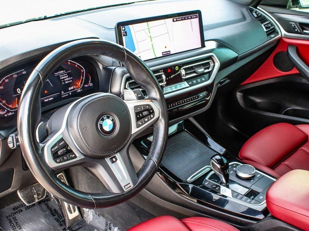 used 2022 BMW X3 car, priced at $28,450