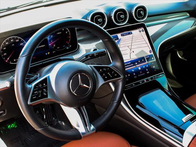 used 2024 Mercedes-Benz C-Class car, priced at $38,990