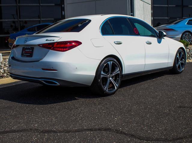 used 2024 Mercedes-Benz C-Class car, priced at $38,990