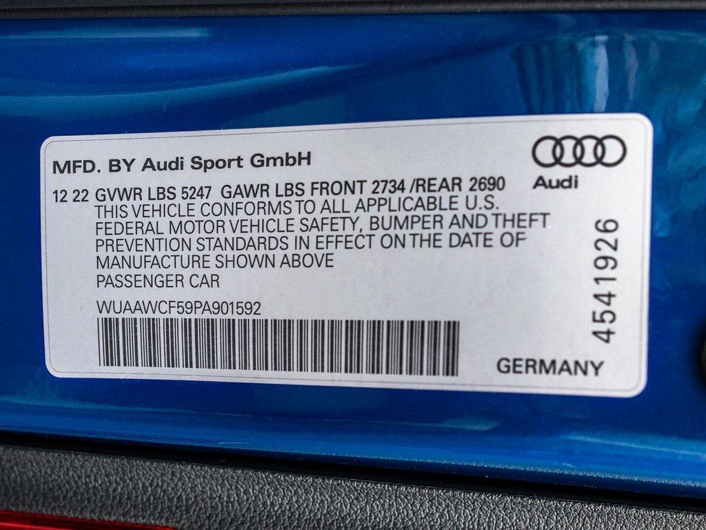 used 2023 Audi RS 5 car, priced at $65,990
