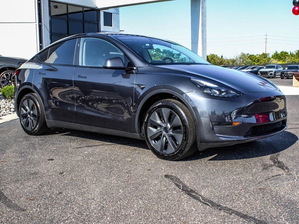 used 2025 Tesla Model Y car, priced at $35,990