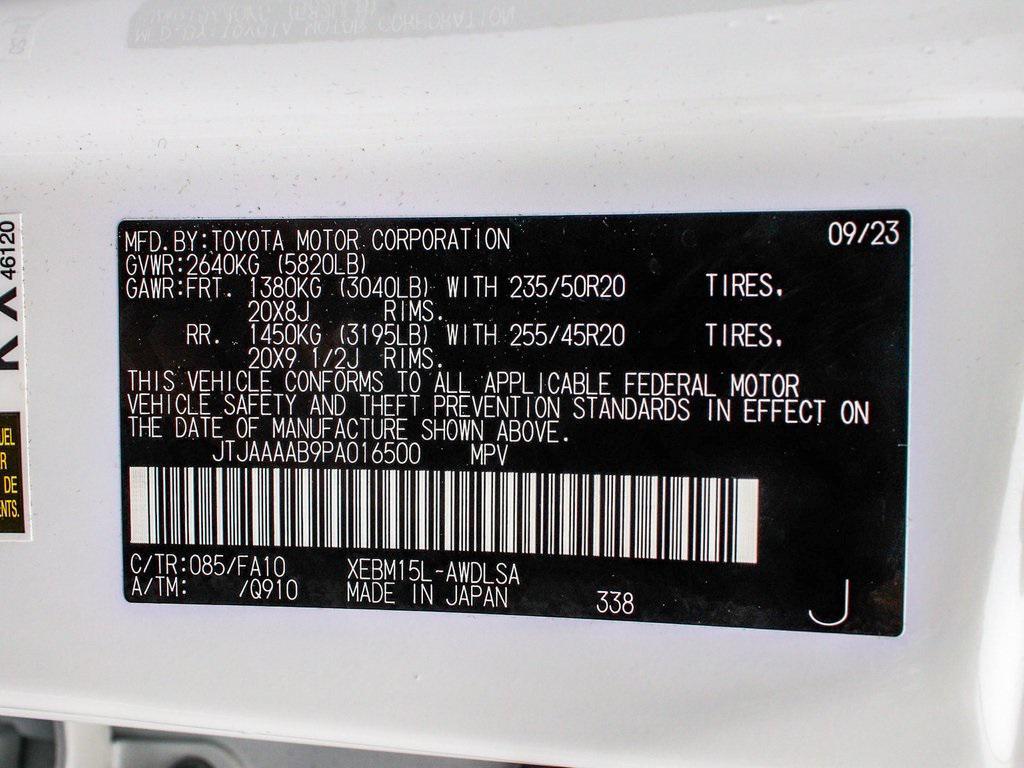 used 2023 Lexus RZ 450e car, priced at $36,990