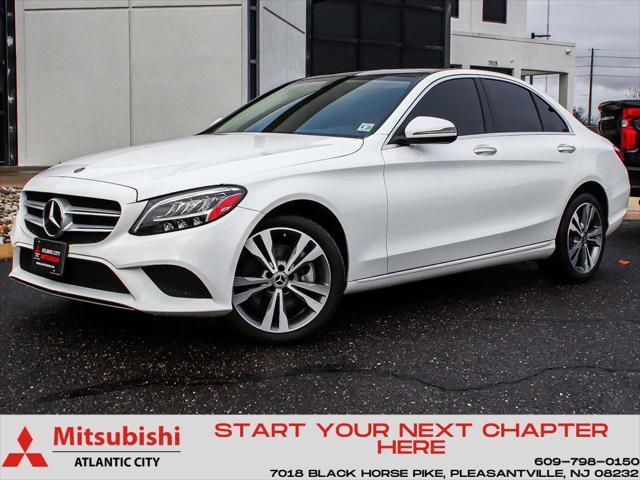 used 2021 Mercedes-Benz C-Class car, priced at $26,490