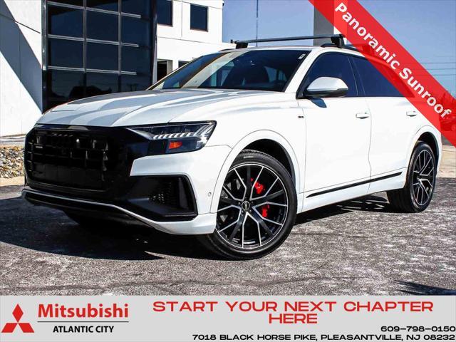 used 2021 Audi Q8 car, priced at $37,490