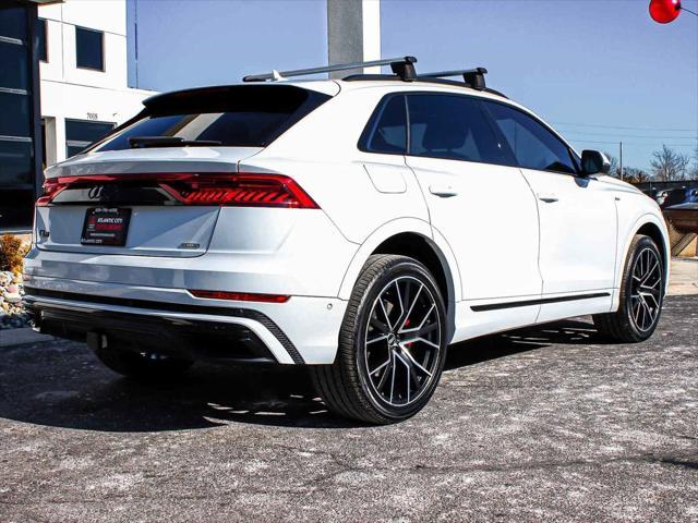 used 2021 Audi Q8 car, priced at $36,990