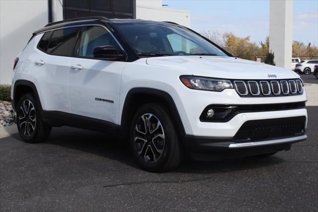 used 2022 Jeep Compass car, priced at $22,290