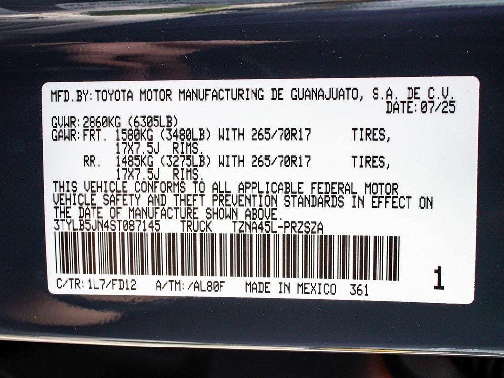 used 2025 Toyota Tacoma car, priced at $42,450
