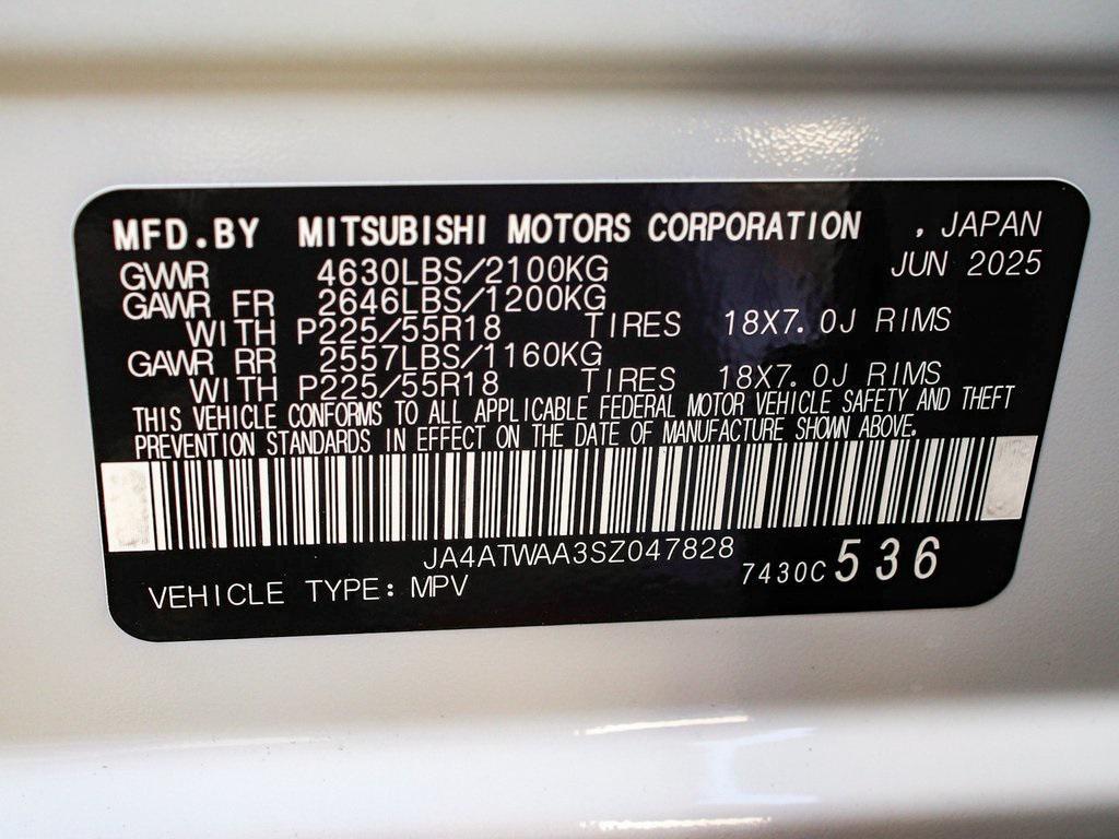 new 2025 Mitsubishi Eclipse Cross car, priced at $34,710