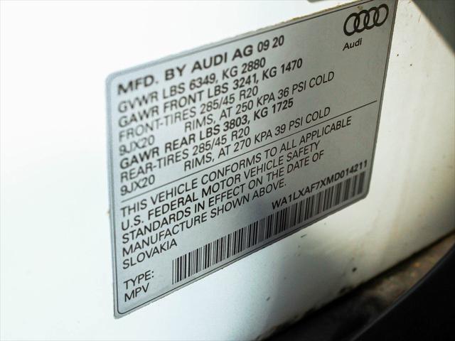 used 2021 Audi Q7 car, priced at $27,990