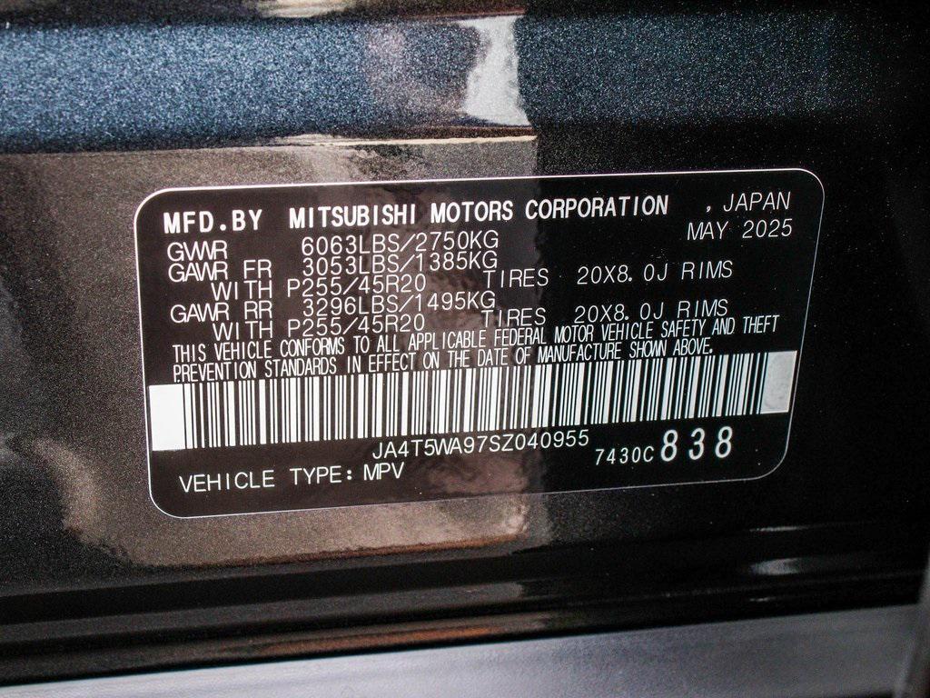 new 2025 Mitsubishi Outlander PHEV car, priced at $49,480