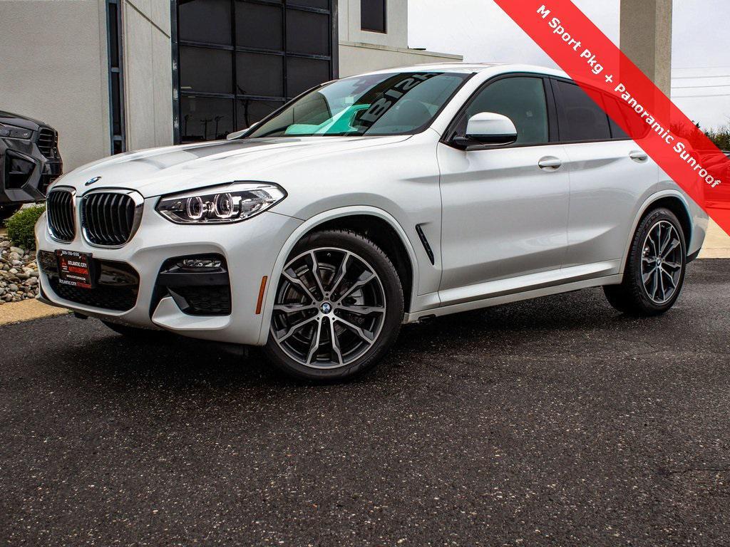 used 2021 BMW X4 car, priced at $28,450