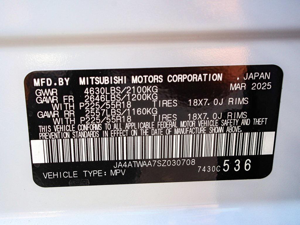 new 2025 Mitsubishi Eclipse Cross car, priced at $33,985