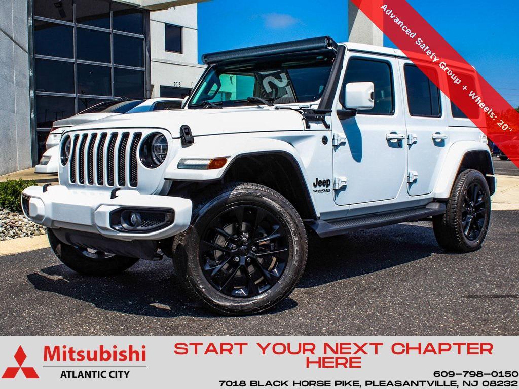 used 2021 Jeep Wrangler Unlimited car, priced at $28,890