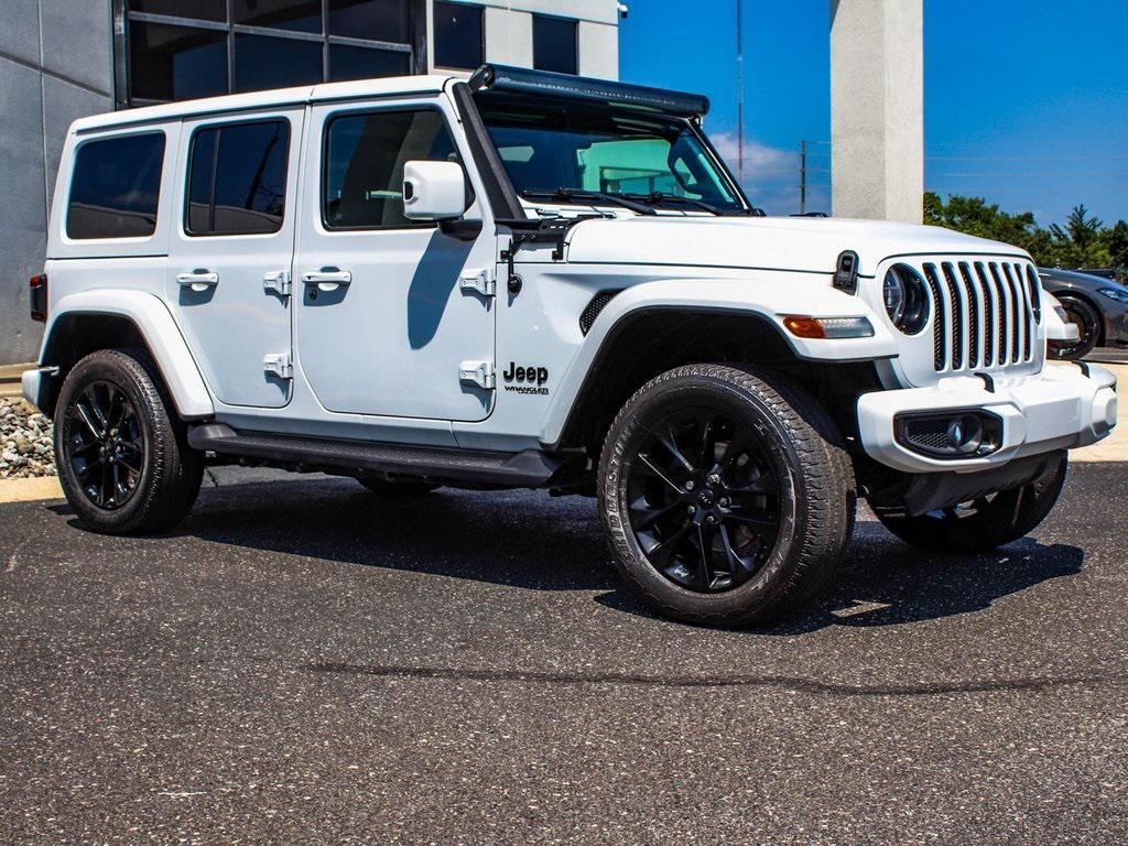 used 2021 Jeep Wrangler Unlimited car, priced at $28,890