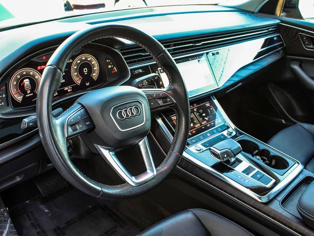 used 2022 Audi Q8 car, priced at $35,450