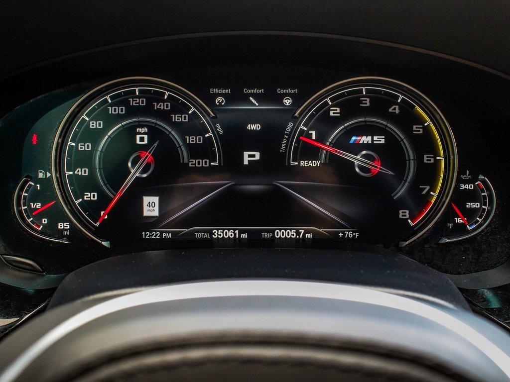 used 2019 BMW M5 car, priced at $62,740