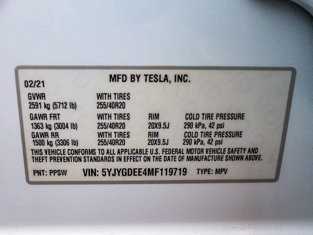 used 2021 Tesla Model Y car, priced at $24,990