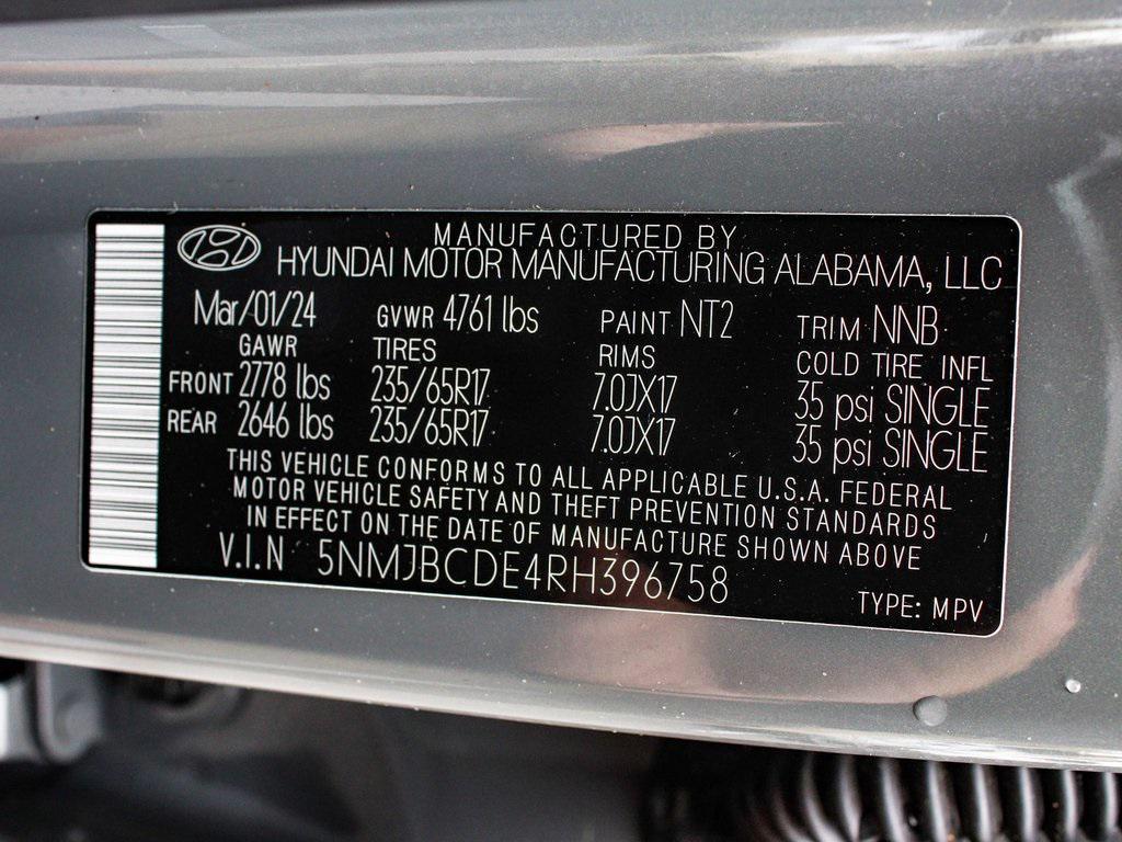 used 2024 Hyundai Tucson car, priced at $20,450