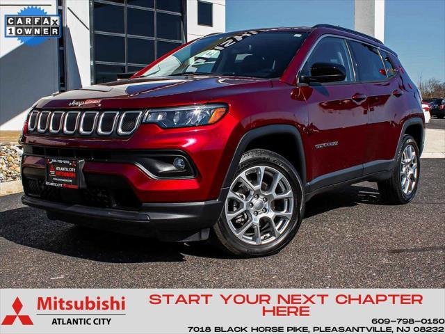 used 2022 Jeep Compass car, priced at $22,990