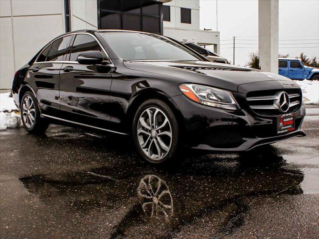 used 2017 Mercedes-Benz C-Class car, priced at $14,990