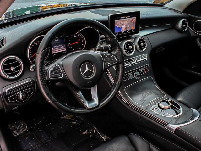 used 2017 Mercedes-Benz C-Class car, priced at $14,990